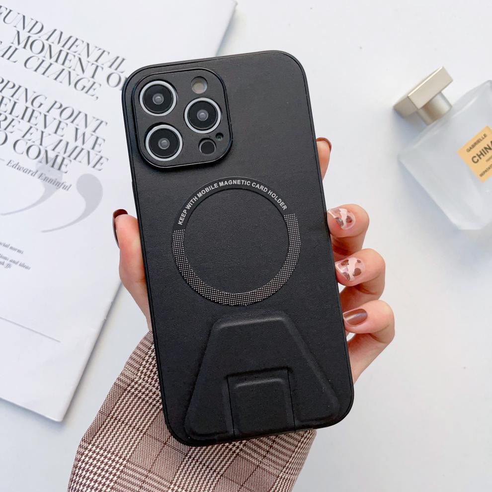 Luxury Leather Look Magsafe Case For iPhone 13 Pro