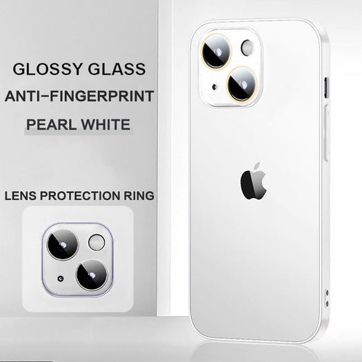 Glossy Ultra Thin Electroplated Camera Lens Protection For iPhone 14 Series