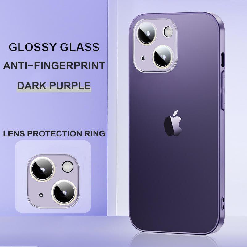 Glossy Ultra Thin Electroplated Camera Lens Protection For iPhone 14 Series