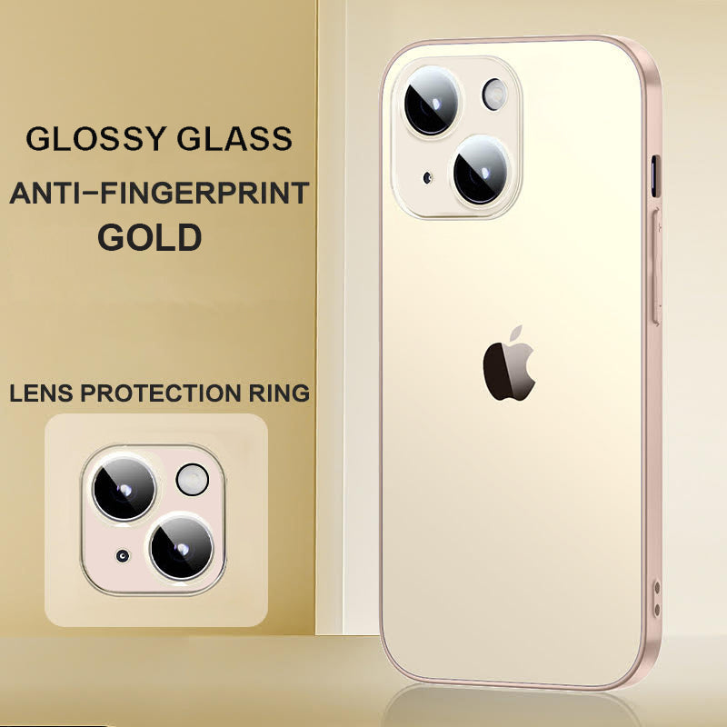 Glossy Ultra Thin Electroplated Camera Lens Protection For iPhone 15 Pro