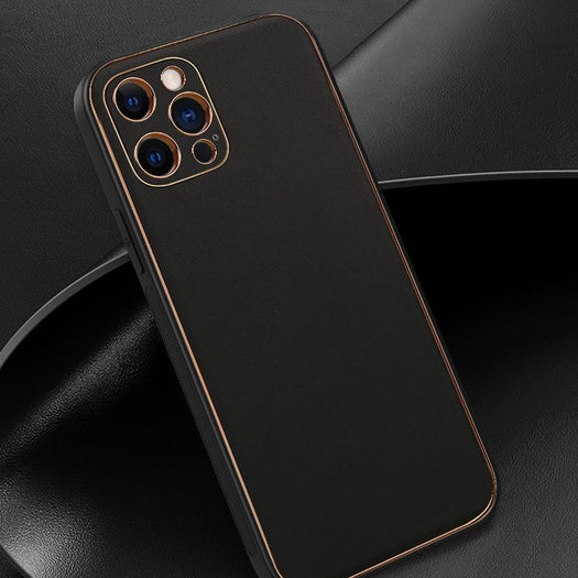 Swag Leather Textured Silicon Case For iPhone 12 Pro Max