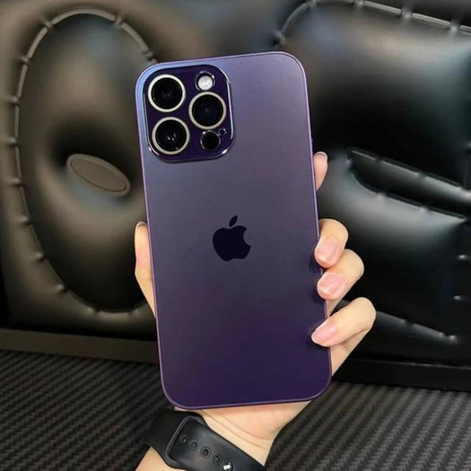 Glossy Ultra Thin Electroplated Camera Lens Protection For iPhone 15 Series