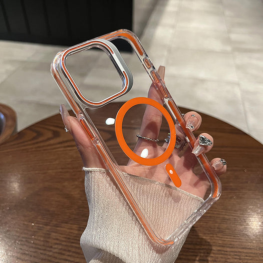 Luxury Camera Stand MagSafe Case For iPhone