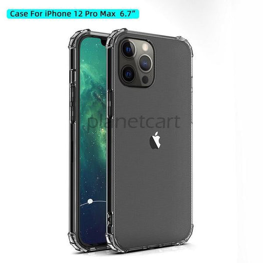 King Kong Silicone Transparent Bumper Soft Case Cover For iPhone 12 Pro