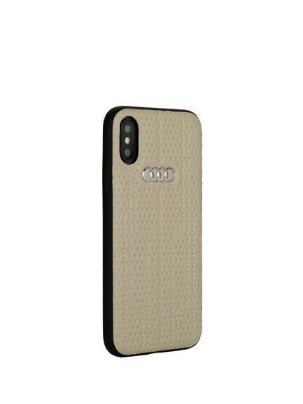 Audi A6 D1 Genuine Leather Crafted Limited Edition Case For iPhone X/XS - Planetcart