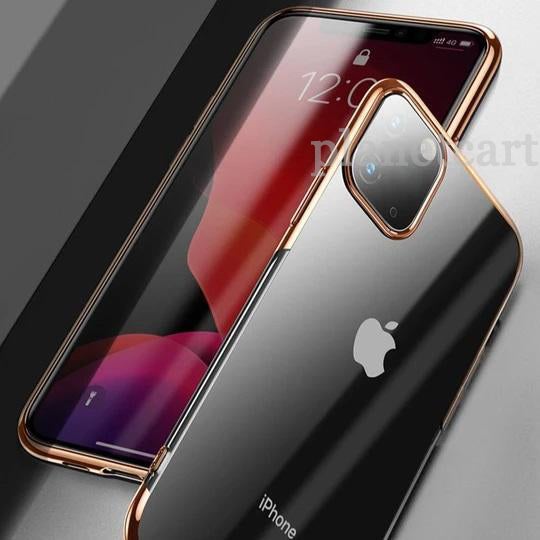 Baseus Ultra-Thin Transparent Sparkling Edge Case For iPhone 11 Pro Max