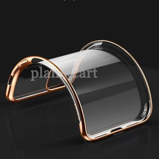 Baseus Ultra-Thin Transparent Sparkling Edge Case For iPhone 11