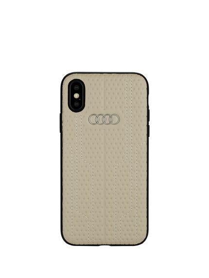 Audi A6 D1 Genuine Leather Crafted Limited Edition Case For iPhone X/XS - Planetcart