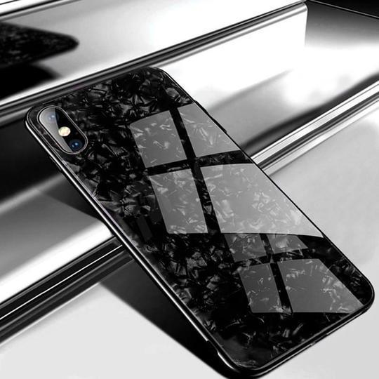 Dream Shell Textured Marble Case For iPhone X/XS - Planetcart