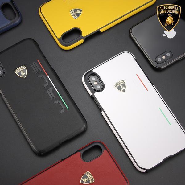 Lamborghini Genuine Urus D2 Leather Crafted Limited Edition Case For iPhone X/XS - Planetcart