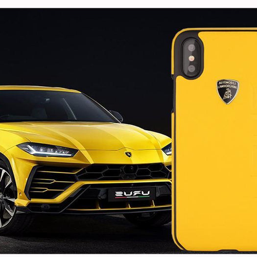 Lamborghini Genuine Urus D2 Leather Crafted Limited Edition Case For iPhone X/XS - Planetcart