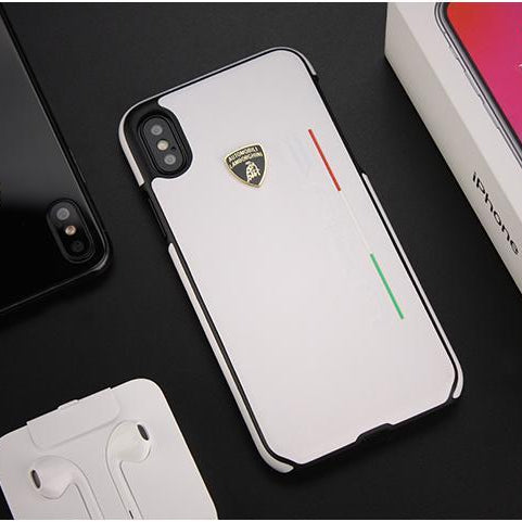 Lamborghini Genuine Urus D2 Leather Crafted Limited Edition Case For iPhone X/XS - Planetcart