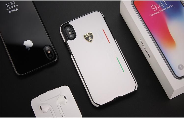 Lamborghini Genuine Urus D2 Leather Crafted Limited Edition Case For iPhone X/XS - Planetcart