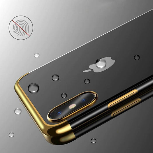 Baseus Ultra Thin Glitter Transparent Silicon Case For Iphone X/XS - Planetcart