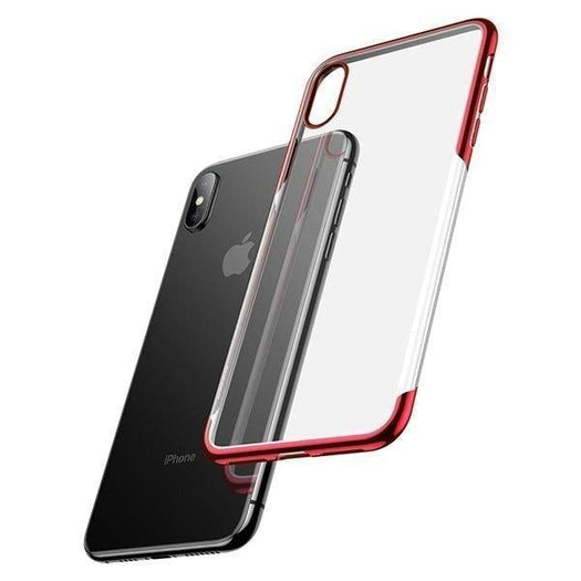Baseus Ultra Thin Glitter Transparent Silicon Case For Iphone X/XS - Planetcart
