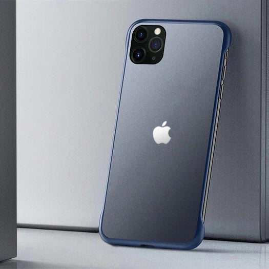 Frameless Semi Transparent Finger Ring Case For iPhone 11 Pro - Planetcart