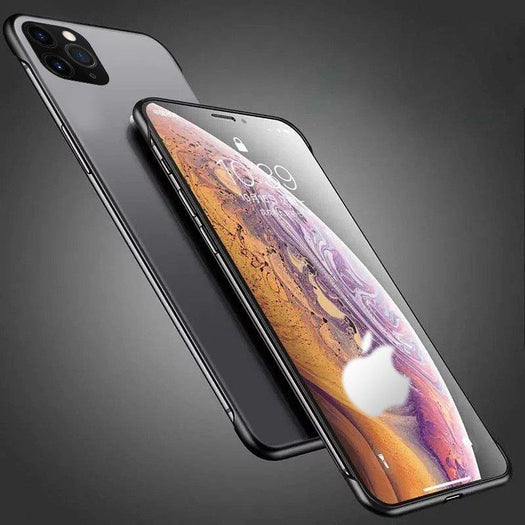 Frameless Semi Transparent Finger Ring Case For iPhone 11 Pro - Planetcart