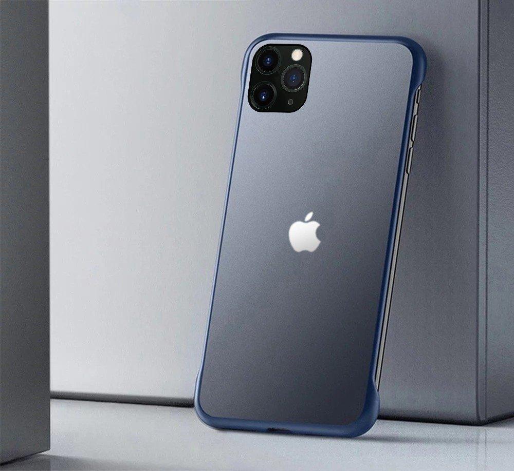 Frameless Semi Transparent Finger Ring Case for iPhone 11 Pro Max - Planetcart