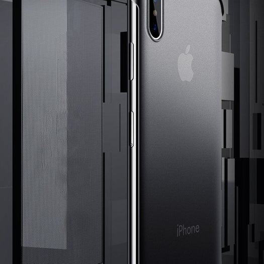 Frameless Semi Transparent Finger Ring Case for iPhone XSMAX - Planetcart