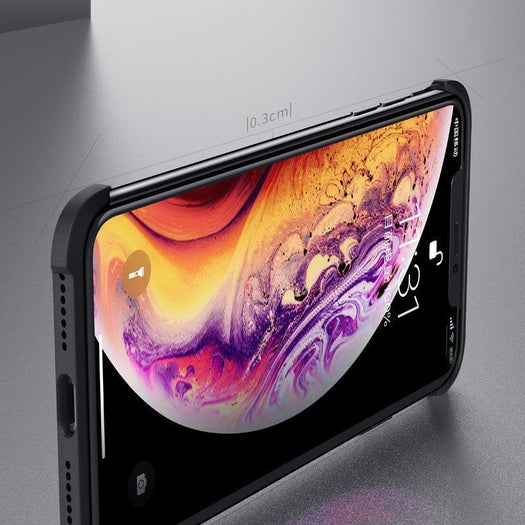 Frameless Semi Transparent Finger Ring Case for iPhone XSMAX - Planetcart