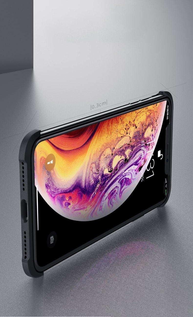 Frameless Semi Transparent Finger Ring Case for iPhone XSMAX - Planetcart