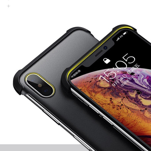 Frameless Semi Transparent Finger Ring Case for iPhone XSMAX - Planetcart