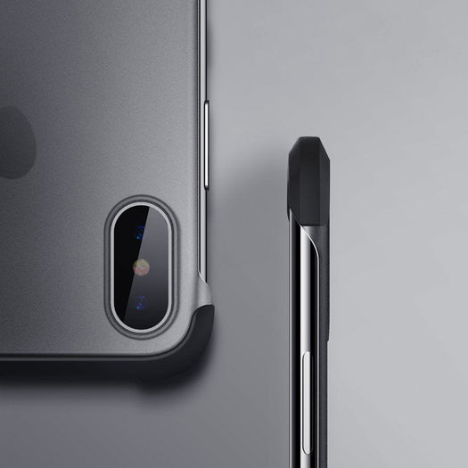 Frameless Semi Transparent Finger Ring Case for iPhone XSMAX - Planetcart