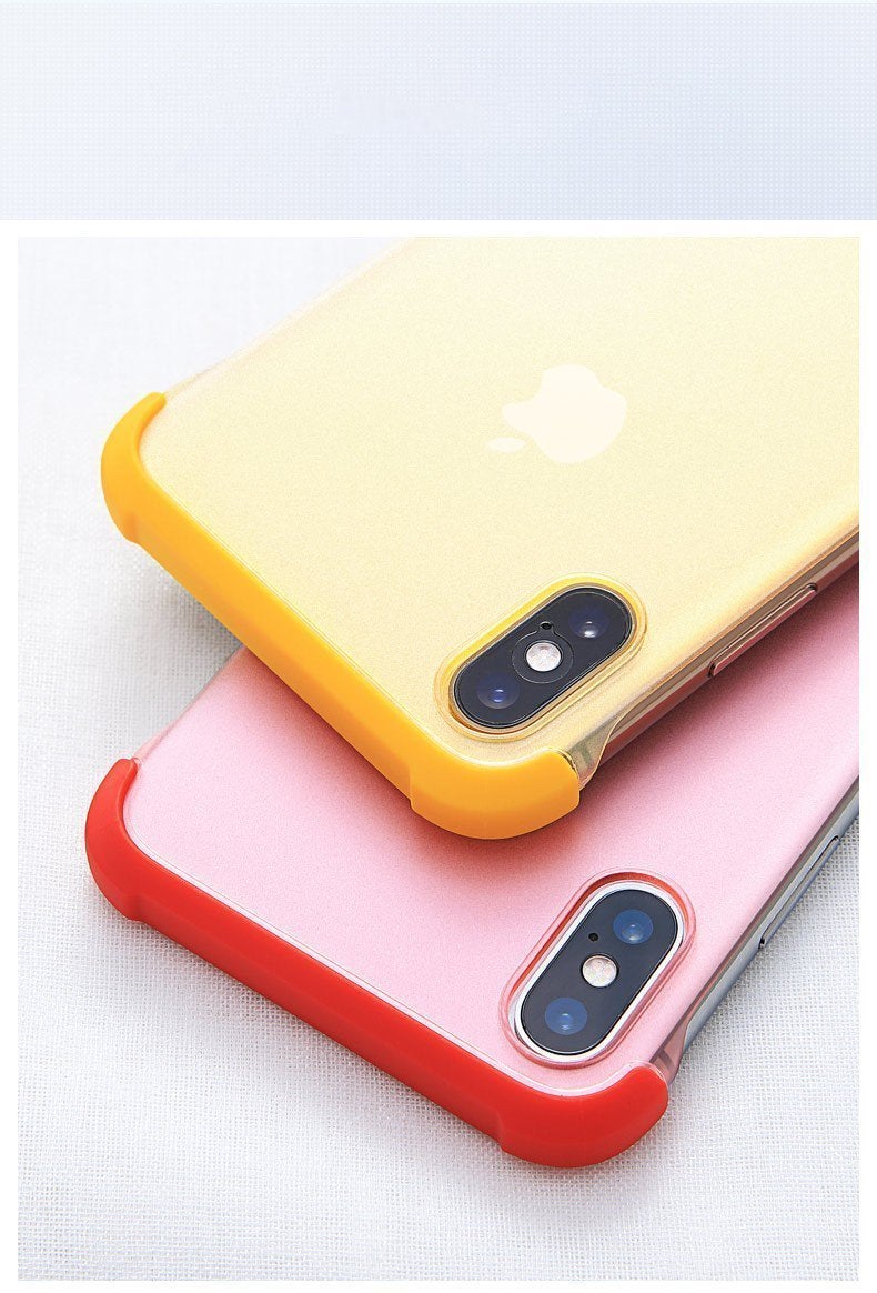 Frameless Semi Transparent Finger Ring Case for iPhone XSMAX - Planetcart