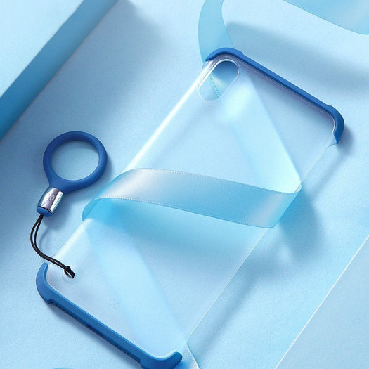 Frameless Semi Transparent Finger Ring Case for iPhone XSMAX - Planetcart