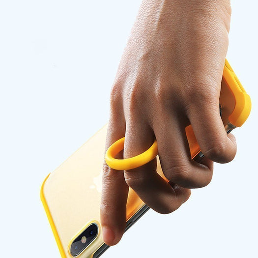 Frameless Semi Transparent Finger Ring Case for iPhone XSMAX - Planetcart