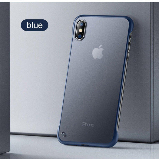 Frameless Semi Transparent Finger Ring Case for iPhone XSMAX - Planetcart