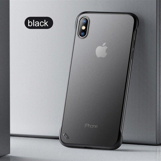 Frameless Semi Transparent Finger Ring Case for iPhone XSMAX - Planetcart