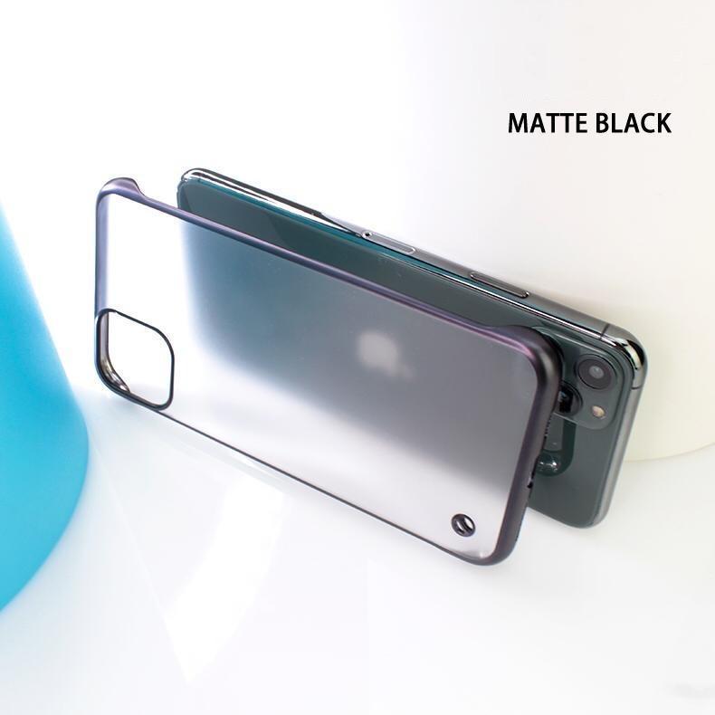 Glossy Edge Semi Transparent Premium Case For iPhone 11 Pro - Planetcart