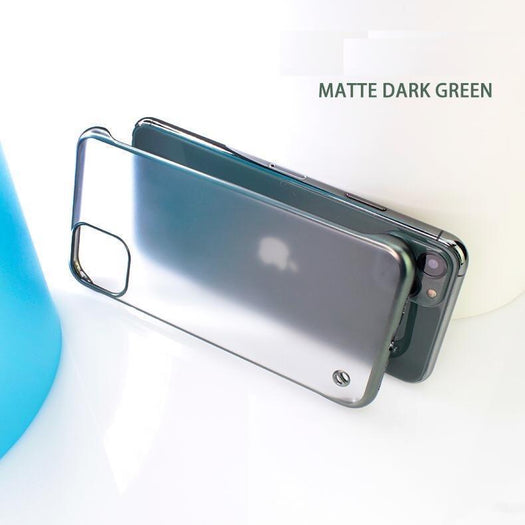 Glossy Edge Semi Transparent Premium Case For iPhone 11 Pro - Planetcart