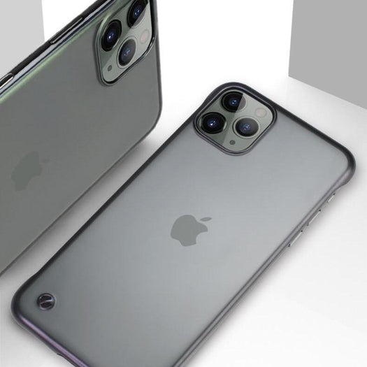 Glossy Edge Semi Transparent Premium Case For iPhone 11 Pro Max - Planetcart