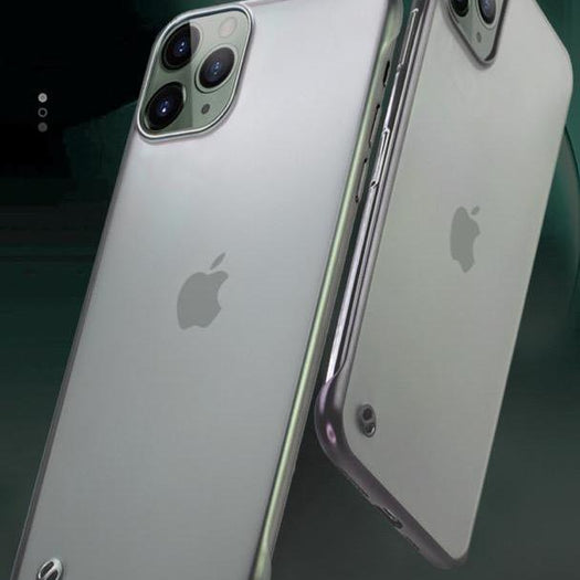 Glossy Edge Semi Transparent Premium Case For iPhone 11 Pro Max - Planetcart