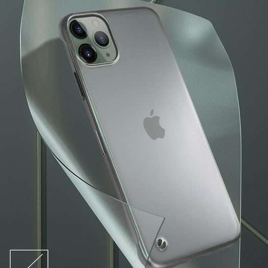 Glossy Edge Semi Transparent Premium Case For iPhone 11 Pro Max - Planetcart