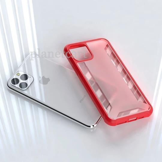 Henks Anti Shock Transparent Case For iPhone 11 Pro