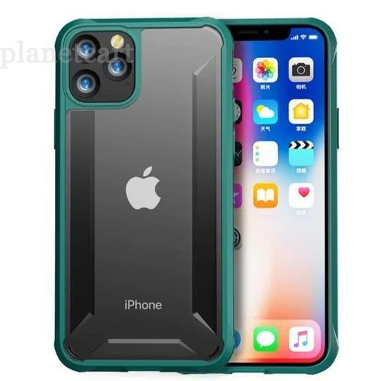 Henks Anti Shock Transparent Case For iPhone 11 Pro Max