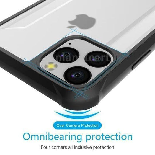 Henks Anti Shock Transparent Case For iPhone 11 Pro Max