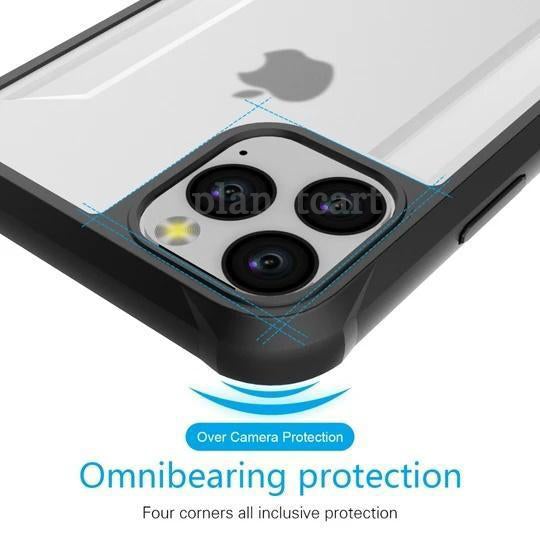 Henks Anti Shock Transparent Case For iPhone 11 Pro Max