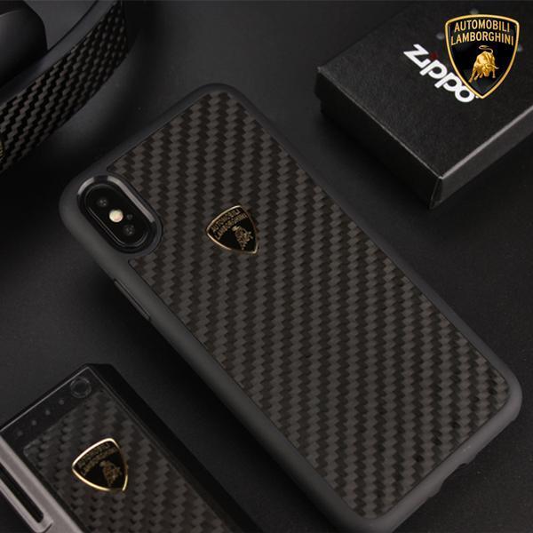 Lamborghini Genuine Elemento D3 Carbon Fiber Crafted Limited Edition Case For iPhone X/XS - Planetcart