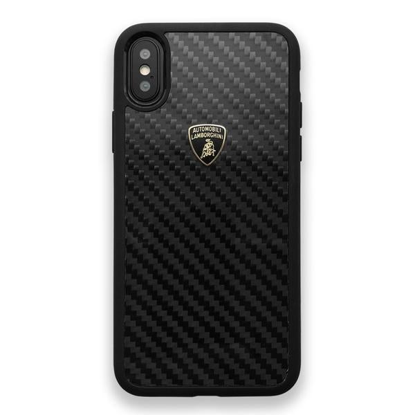 Lamborghini Genuine Elemento D3 Carbon Fiber Crafted Limited Edition Case For iPhone X/XS - Planetcart
