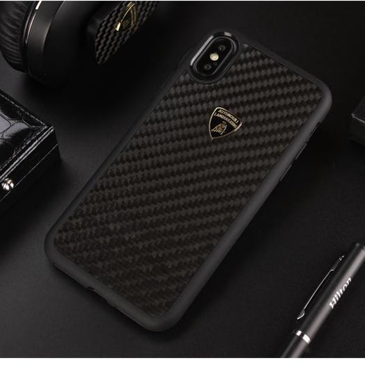 Lamborghini Genuine Elemento D3 Carbon Fiber Crafted Limited Edition Case For iPhone X/XS - Planetcart