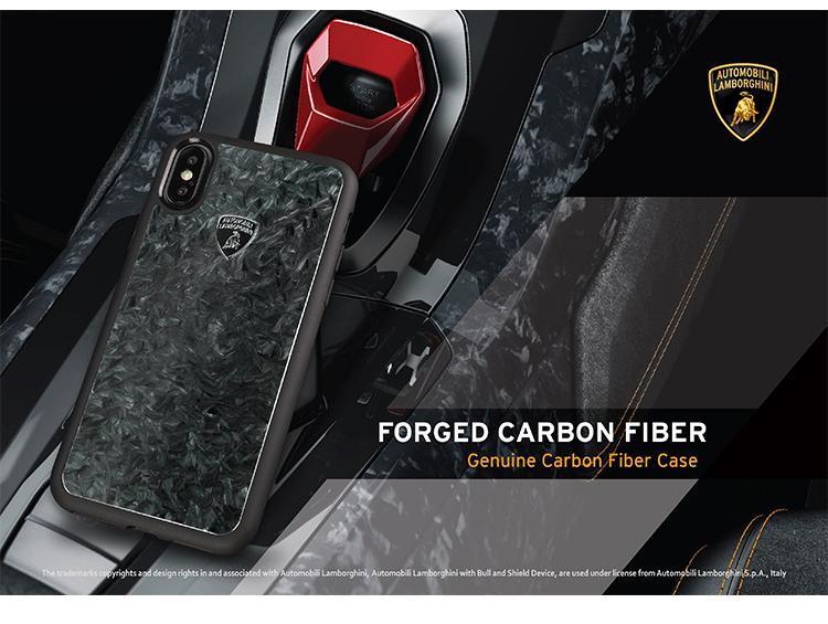 Lamborghini Genuine Huracan D14 Carbon Fiber Crafted Limited Edition Case For iPhone X/XS - Planetcart