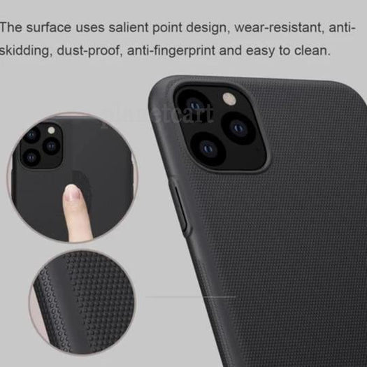Nillkin Super Frosted Shield Back Case For iPhone 11 Pro Max Black