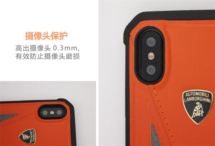 Lamborghini Genuine Aventador D8 Carbon Fiber And Leather Crafted Limited Edition Case For iPhone X/XS - Planetcart