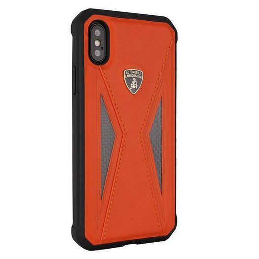 Lamborghini Genuine Aventador D8 Carbon Fiber And Leather Crafted Limited Edition Case For iPhone X/XS - Planetcart