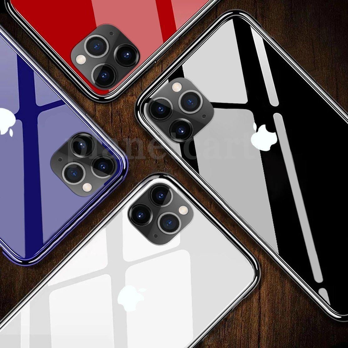 Special Edition Glossy Glass Soft Edge Case For iPhone 11 Pro