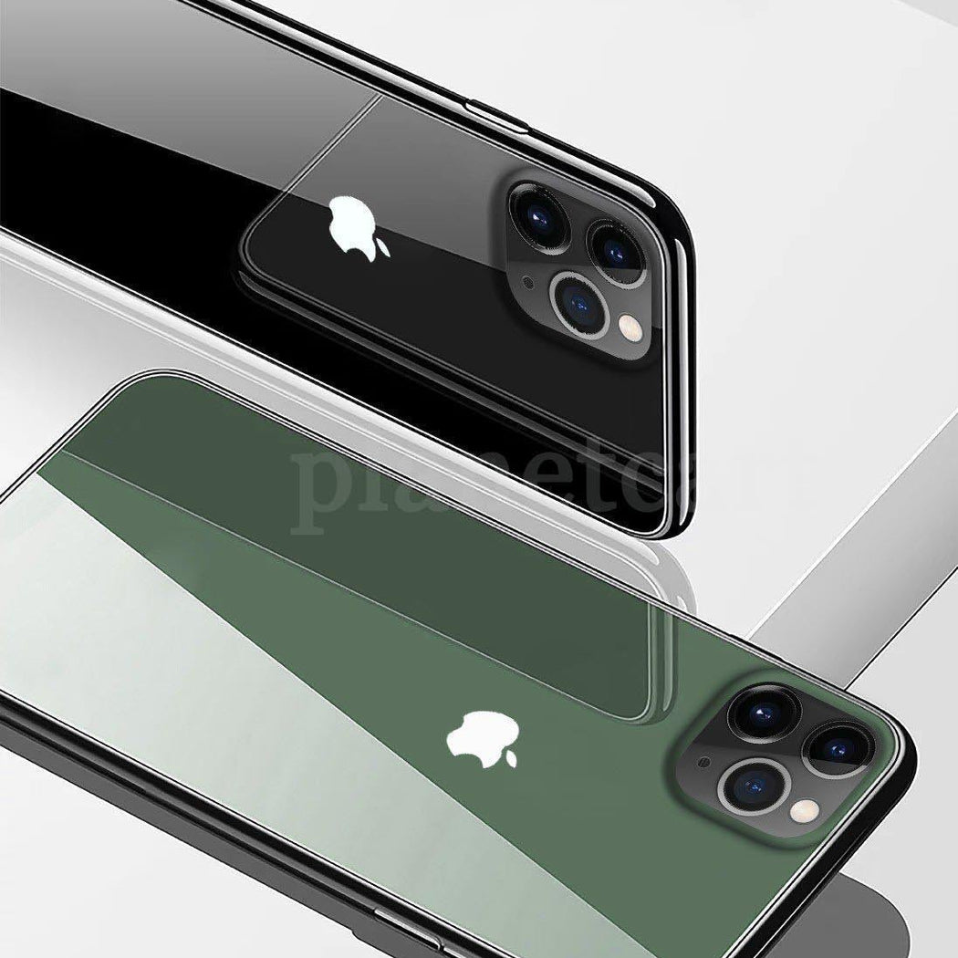 Special Edition Glossy Glass Soft Edge Case For iPhone 11 Pro
